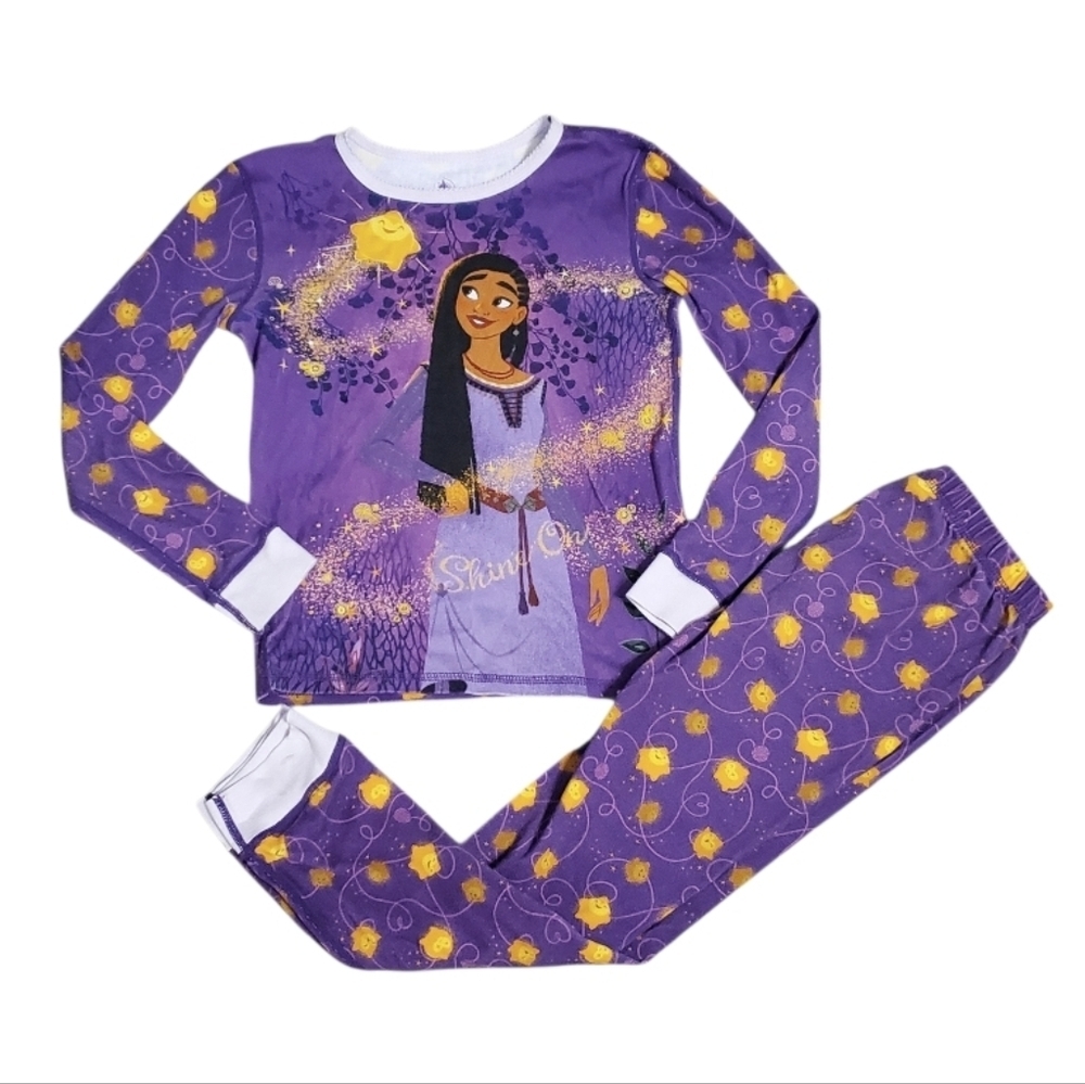 Disney Store Girl's Wish Movie Asha Pajama 2 PC Set 10